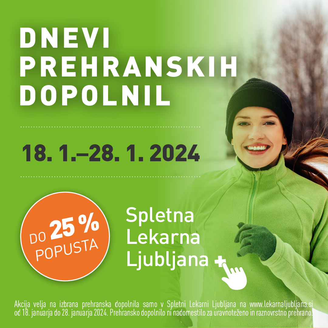 Dnevi Prehranskih Dopolnil - Spletna Lekarna Ljubljana